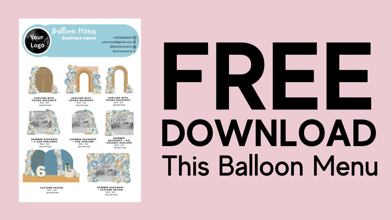 Balloon Arch Design